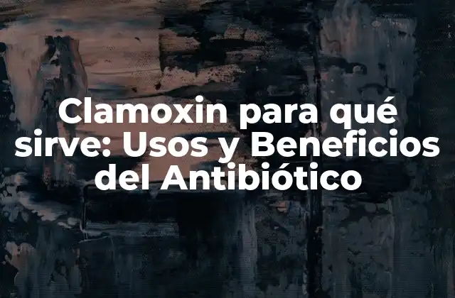 Clamoxin para Qué Sirve: Usos y Beneficios Del Antibiótico