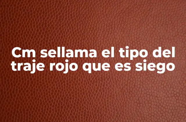 Cm Sellama el Tipo Del Traje Rojo que es Siego 2 El traje siego y su papel en la cultura andaluza