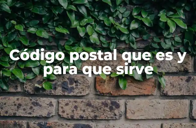 La importancia de los códigos postales en la logística moderna