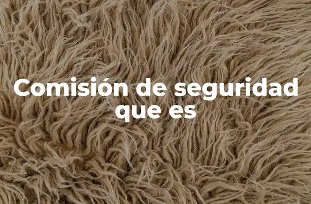 Comisión de Seguridad que es 2 La importancia de la colaboración en la prevención de riesgos