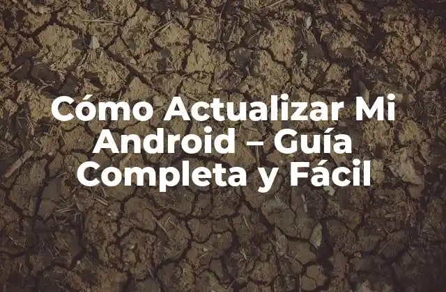 Cómo Actualizar Mi Android - Guía Completa y Fácil 2 ¿Por qué Debo Actualizar Mi Android?