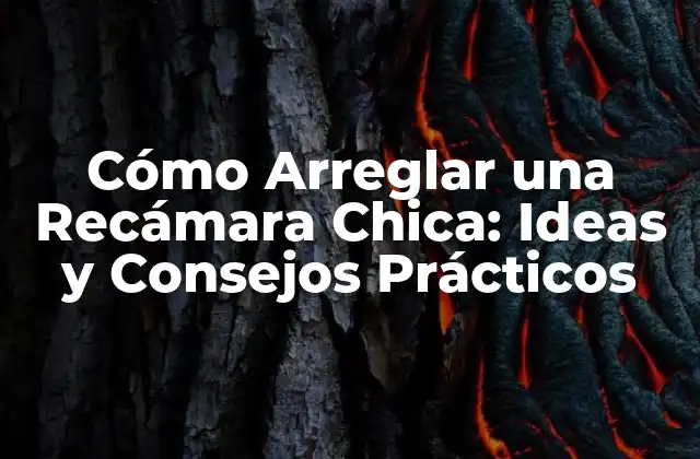 Cómo Arreglar una Recámara Chica: Ideas y Consejos Prácticos