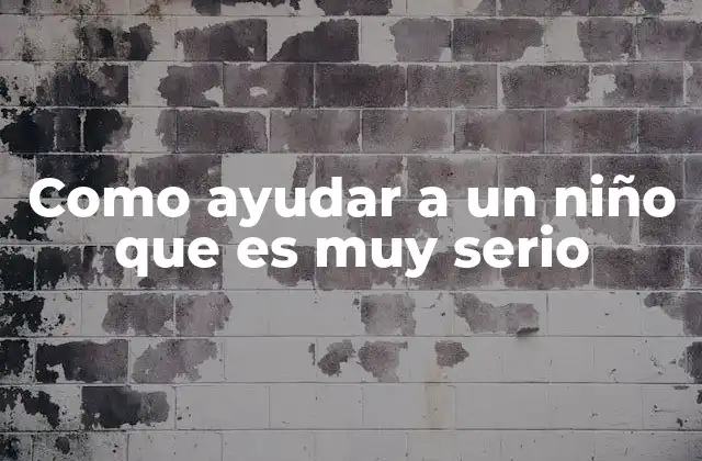 Como Ayudar a un Niño que es Muy Serio 2 Fomentar la expresividad emocional en los niños