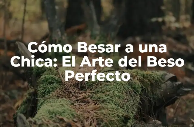 Cómo Besar a una Chica: el Arte Del Beso Perfecto
