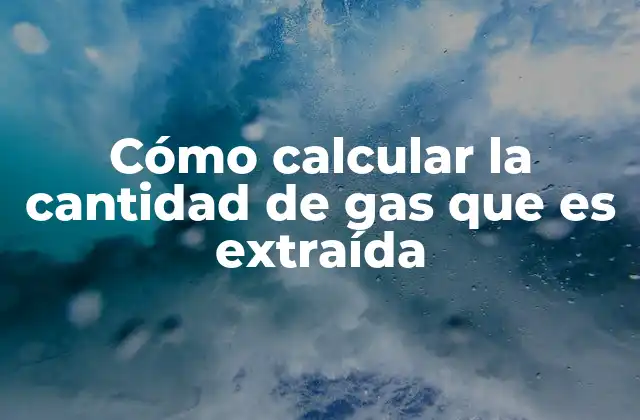 Cómo Calcular la Cantidad de Gas que es Extraída 2 La medición precisa del gas: una herramienta clave en la gestión energética