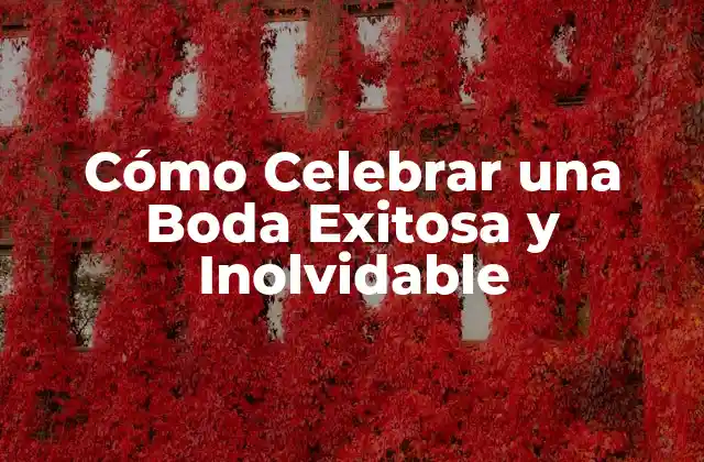 Cómo Celebrar una Boda Exitosa y Inolvidable 2 Definiendo el Presupuesto para Celebrar una Boda