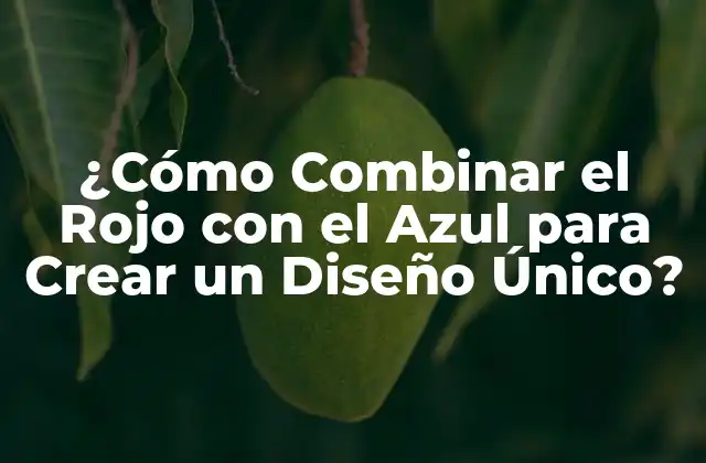 La Teoría del Color: ¿Qué Es el Rojo y el Azul?