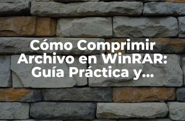 Cómo Comprimir Archivo en Winrar: Guía Práctica y Detallada 2 ¿Por qué es Importante Comprimir Archivos?