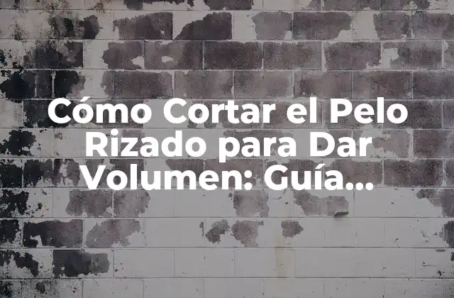 Cómo Cortar el Pelo Rizado para Dar Volumen: Guía Completa