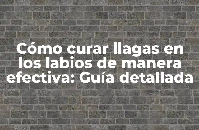 Cómo Curar Llagas en los Labios de Manera Efectiva: Guía Detallada 2 ¿Cuáles son las causas de las llagas en los labios?