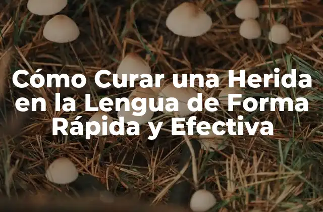 Cómo Curar una Herida en la Lengua de Forma Rápida y Efectiva