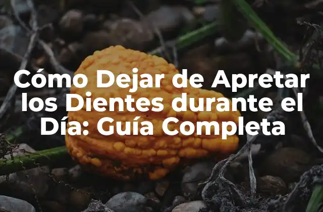 Cómo Dejar de Apretar los Dientes durante el Día: Guía Completa 2 ¿Cuáles son las Causas de la Bruxismo?