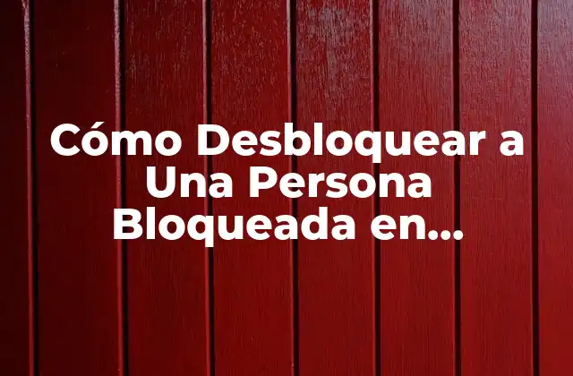 Cómo Desbloquear a una Persona Bloqueada en Facebook 2 ¿Por qué Bloqueamos a Alguien en Facebook?
