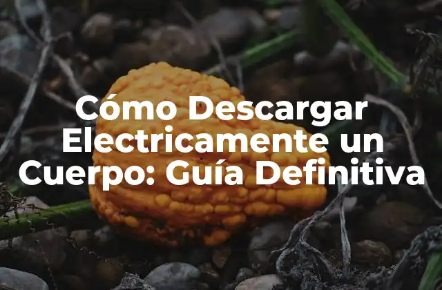 Cómo Descargar Electricamente un Cuerpo: Guía Definitiva 2 ¿Qué es la Descarga Eléctrica de un Cuerpo?