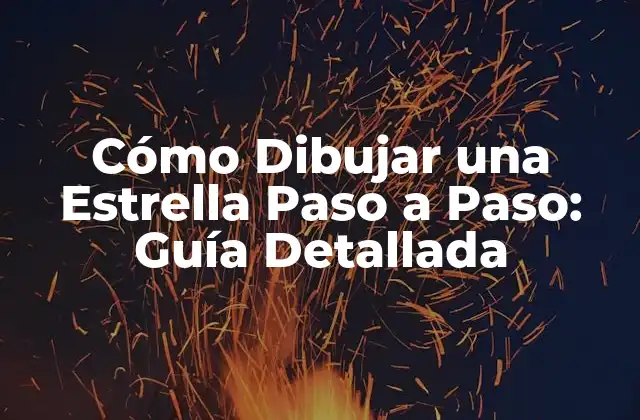 Conceptos Básicos para Dibujar una Estrella