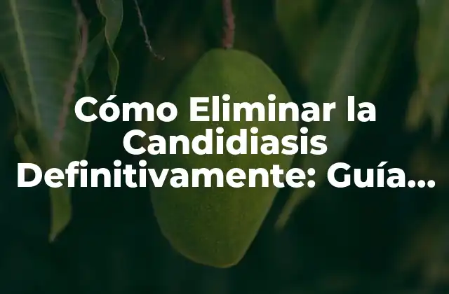 Cómo Eliminar la Candidiasis Definitivamente: Guía Completa y Actualizada