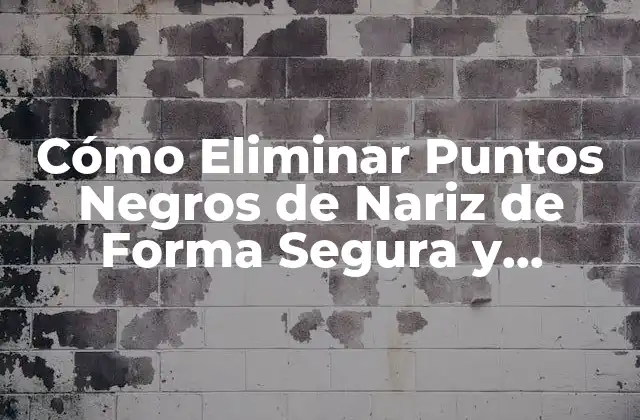 Cómo Eliminar Puntos Negros de Nariz de Forma Segura y Efectiva 2 ¿Qué Causan los Puntos Negros de Nariz?