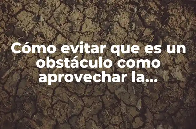 Cómo Evitar que es un Obstáculo como Aprovechar la Curiosidad