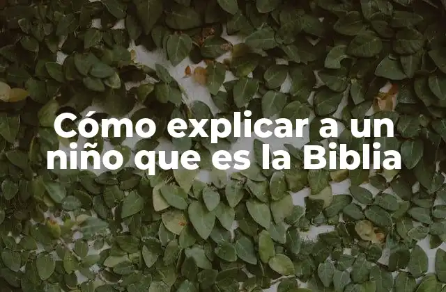 La Biblia como una historia que une a muchas personas