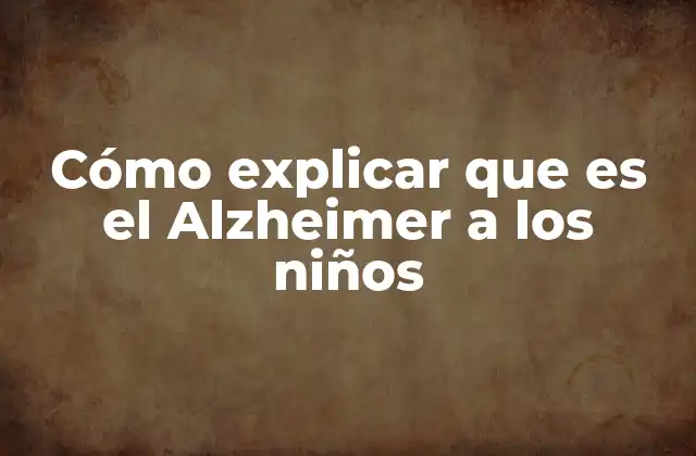 Cómo hablar de salud mental y envejecimiento con los más pequeños