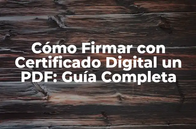 ¿Qué es un Certificado Digital?