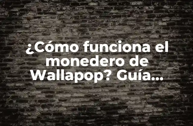 ¿cómo Funciona el Monedero de Wallapop? Guía Detallada y Completa
