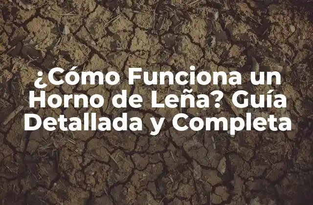 ¿cómo Funciona un Horno de Leña? Guía Detallada y Completa 2 Principios Básicos del Funcionamiento de un Horno de Leña