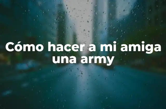 ¿Qué es una army y para qué sirve?