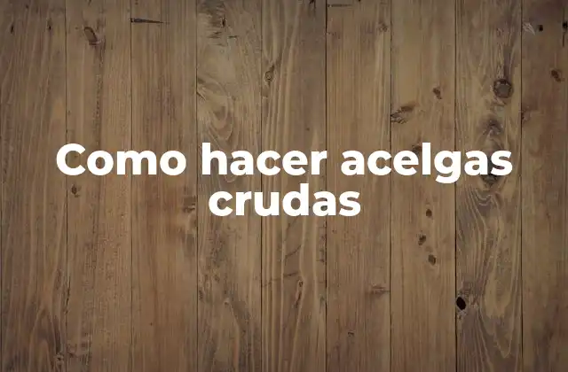 Como Hacer Acelgas Crudas 2 Qué son las acelgas crudas y para qué sirven