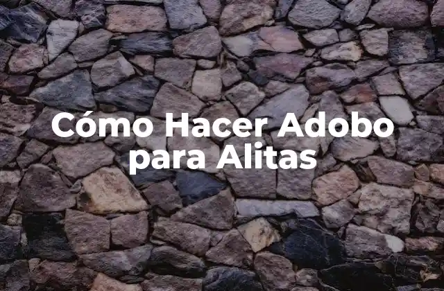 Cómo Hacer Adobo para Alitas