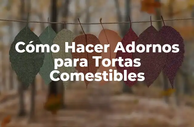 Cómo Hacer Adornos para Tortas Comestibles 2 Cómo Hacer Adornos para Tortas Comestibles