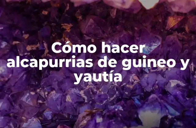 Cómo Hacer Alcapurrias de Guineo y Yautía