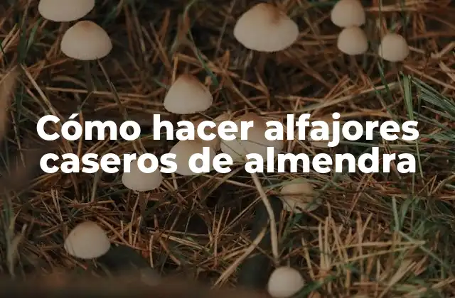 Cómo Hacer Alfajores Caseros de Almendra