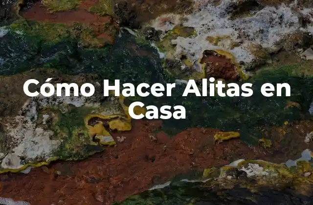Cómo Hacer Alitas en Casa