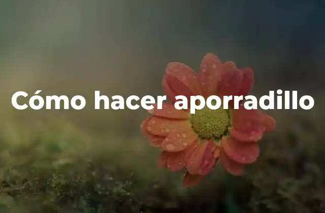 ¿Qué es el aporradillo?