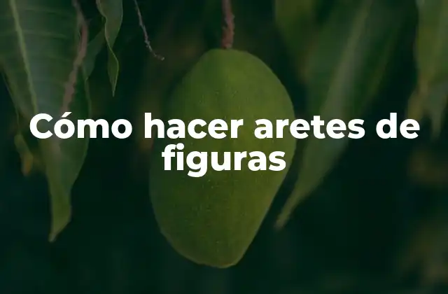 Cómo Hacer Aretes de Figuras