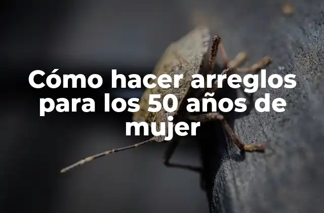 Cómo Hacer Arreglos para los 50 Años de Mujer 2 Cómo hacer arreglos para los 50 años de mujer