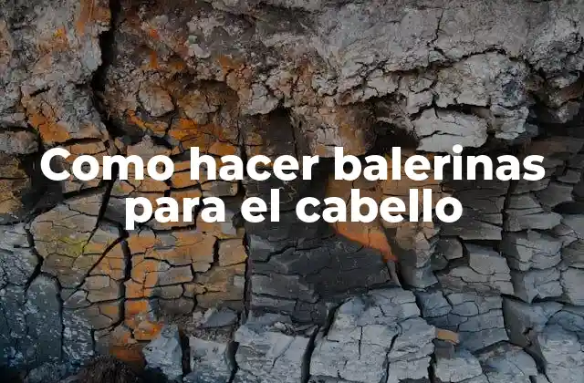 Como Hacer Balerinas para el Cabello