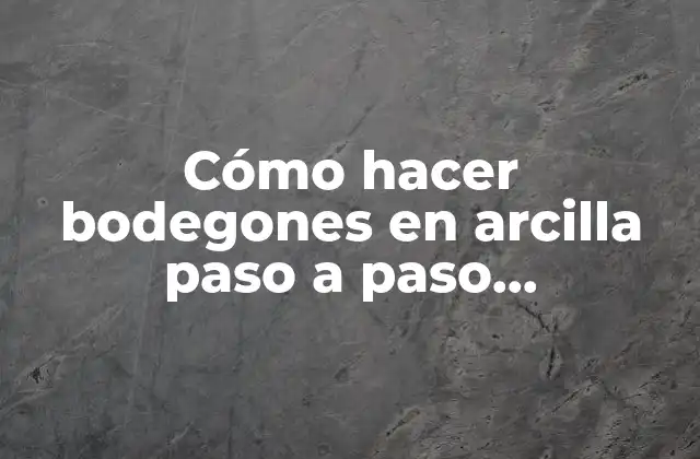 ¿Qué es un bodegón en arcilla Chulucanas?