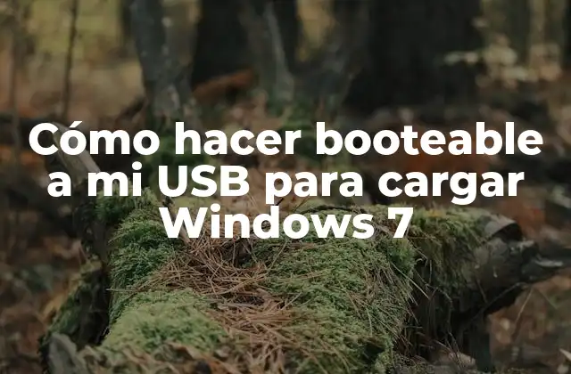 Cómo Hacer Booteable a Mi Usb para Cargar Windows 7