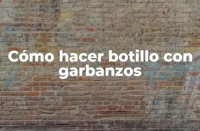 Cómo Hacer Botillo con Garbanzos 2 Cómo hacer botillo con garbanzos