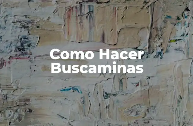 Como Hacer Buscaminas