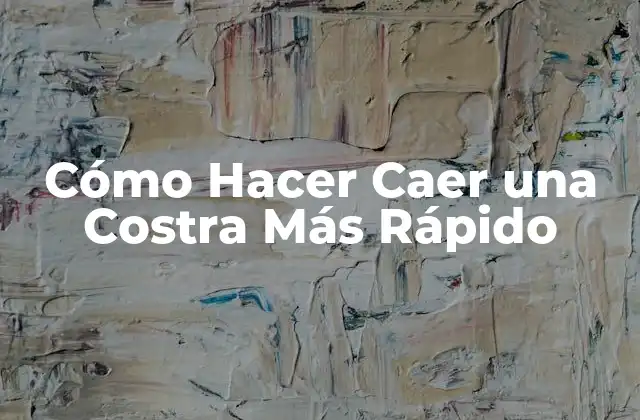 Cómo Hacer Caer una Costra Más Rápido