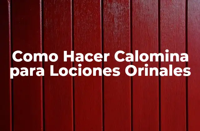 ¿Qué es la Calomina y para qué Sirve?