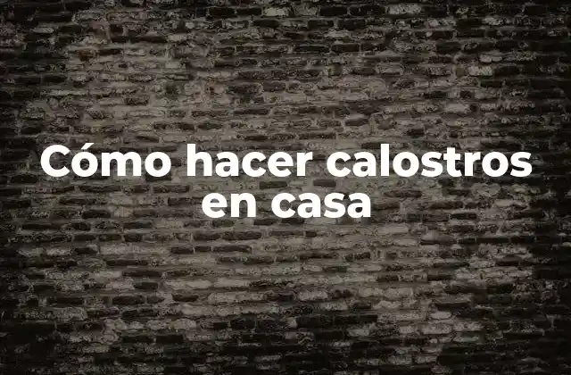Cómo Hacer Calostros en Casa