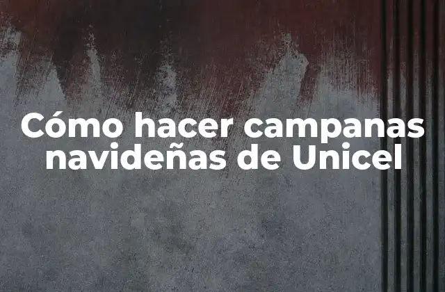 Cómo Hacer Campanas Navideñas de Unicel