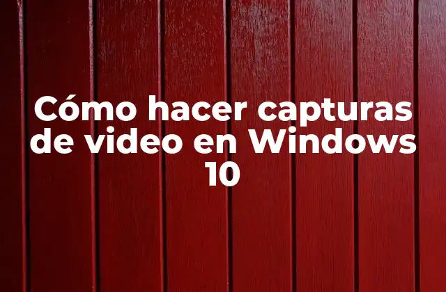 Cómo Hacer Capturas de Video en Windows 10 2 Cómo hacer capturas de video en Windows 10