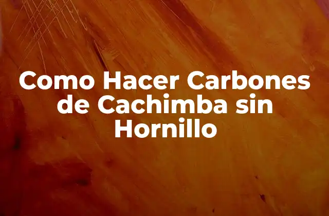 Como Hacer Carbones de Cachimba sin Hornillo