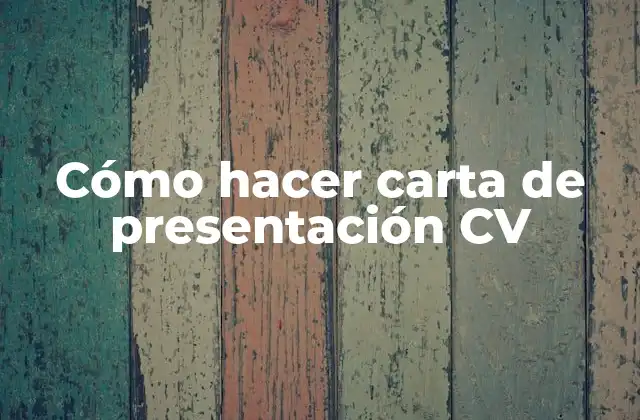 Cómo Hacer Carta de Presentación Cv 2 Cómo hacer carta de presentación CV