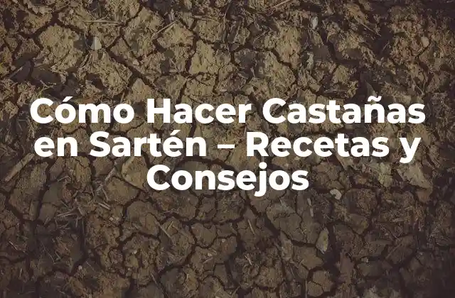 Cómo Hacer Castañas en Sartén – Recetas y Consejos